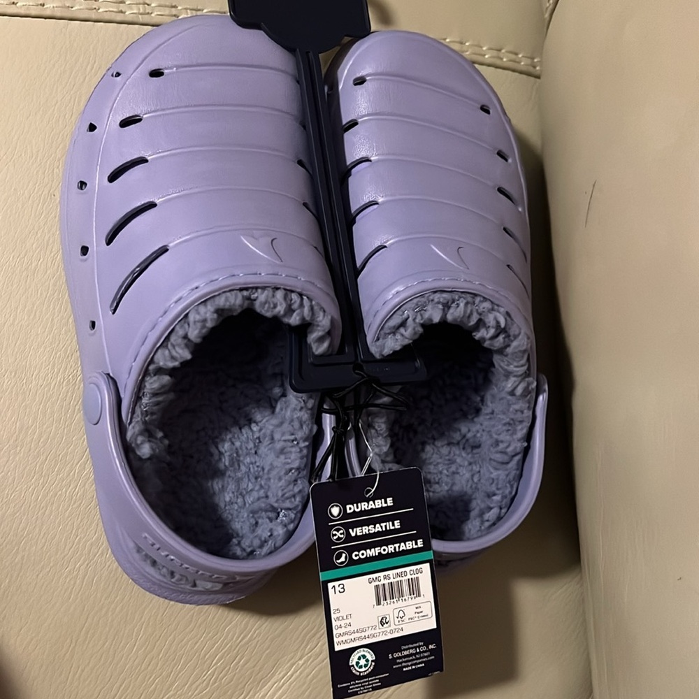 Rugged Shark Toddler & Kids Eva Lined Clogs Boys and Girls Size 13
